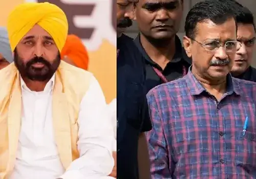 Punjab CM visited Kejriwal
