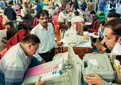 Busy at distribution centers
