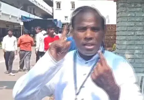 KA Paul exercised his right to vote