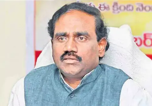 Former YCP minister Ravel Kishore resigns