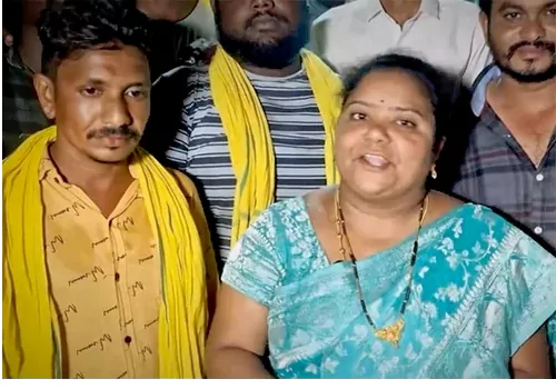 Gudivada TDP candidate kumari aunty