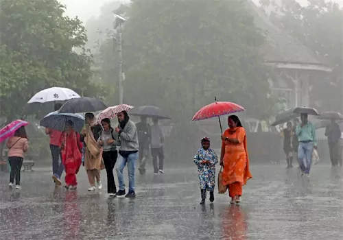 Heavy rains in Telugu states for three days