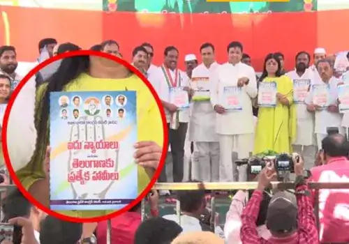 Release of Congress Telangana Manifesto