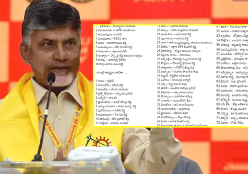 tdp janasena frst list released