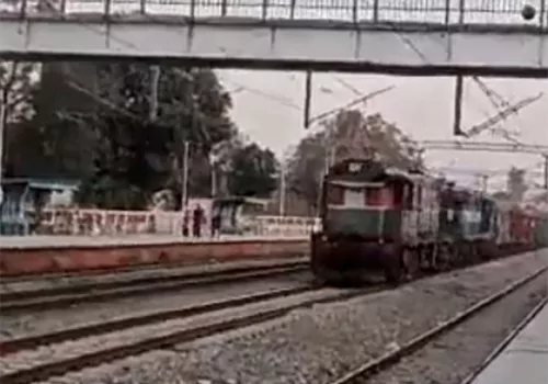 goods train without driver