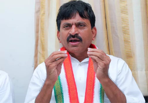 Inspection of Telangana Minister Ponguleti vehicle