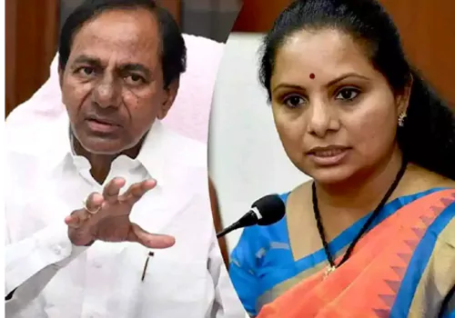 KCR opened his mouth on Kavita arrest