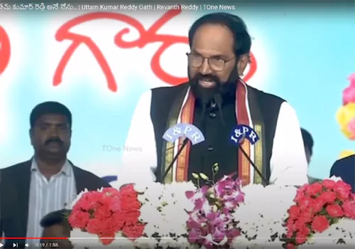 former-tpcc-president-uttam-kumar-reddy-takes-oath-as-cabinet-minister