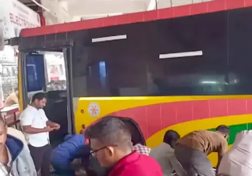 road accident in vijayawada