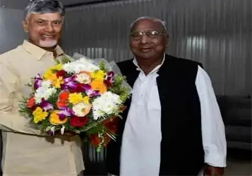 VH met Chandrababu