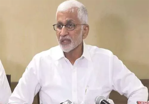 Former MP Vijayasai Reddy