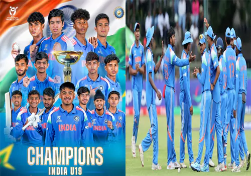 కుర్రాళ్లు కుమ్మేశారు...అండర్-19 విశ్వవిజేతగా భారత్