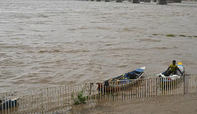 water level increasing