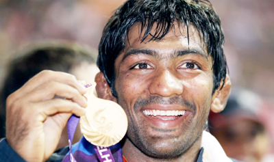 Indian wrestler Yogeshwar Dutt