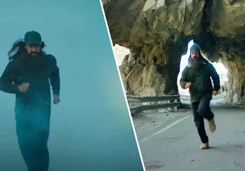 Despite the Knee Injury Aamir Khan Ran and completed shoot