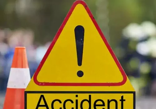 four students died in road accident