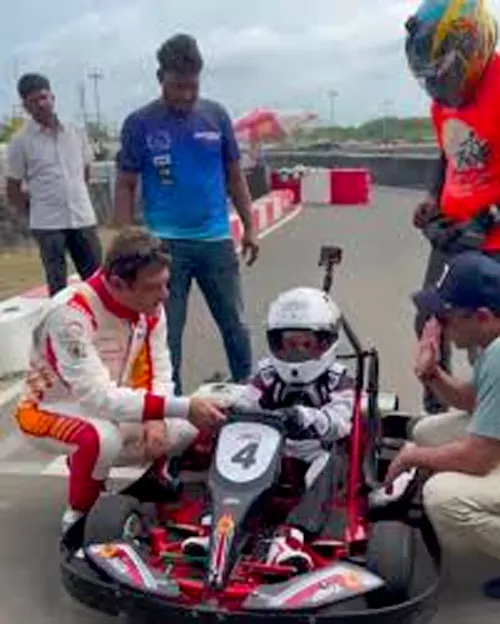 తమిళ అగ్ర హీరో అజిత్ కొడుకు వీడియో వైరల్..ముమ్మాటికీ అజిత్ కొడుకే  