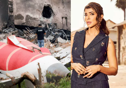 Manchu lakshmi about aeroplane crash in ahmedabad