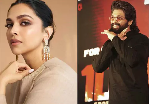 అల్లు అర్జున్ ని దీపికా పదుకునే ఢీ కొట్టబోతుందా!..రాణి జయించడానికి కవాతు