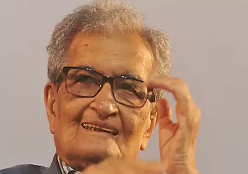 land grabing allegation on amarthya sen