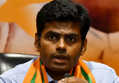 annamalai out from tamilnadu bjp chief