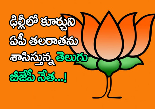ap bjp facing problems with that leader
