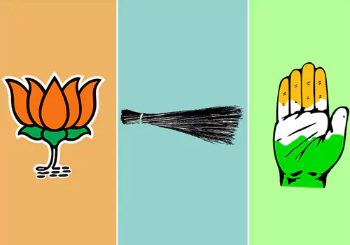 aap did not win but effected the result