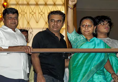 KTR arrest is false... Kavita