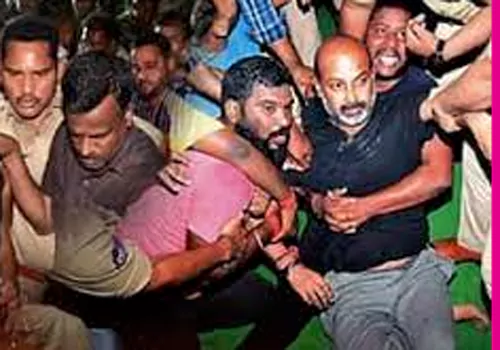 bjp hi command sertous on bandi arrest