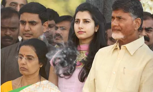 ycp playing chief politics on nara bhuvaneshwari