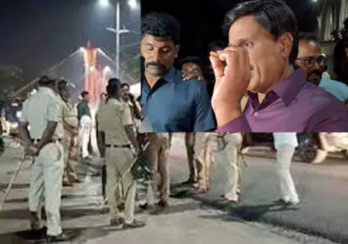 diring on gali janardhanreddy in ballary