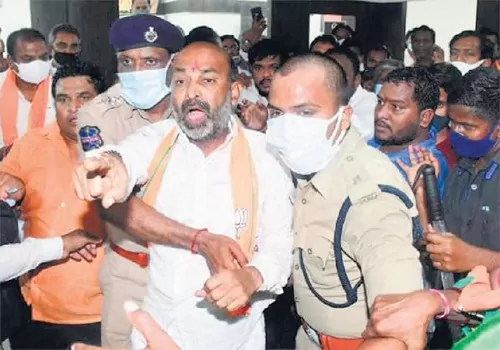 Loksabha committee notices to CS and DGP in Bandi sanjay arrest episode