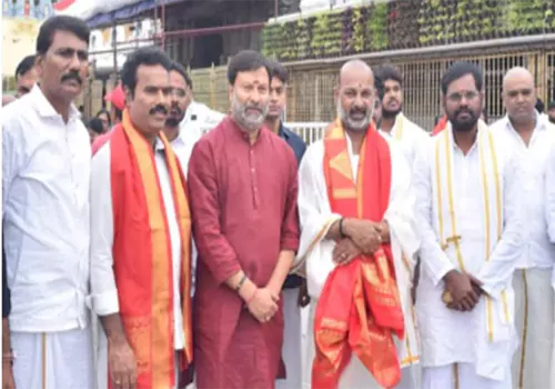 Union Minister Bandi Sanjay
