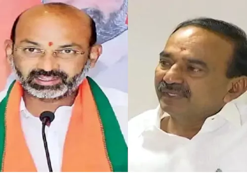 bandi versus etala in bjp