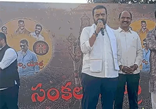 cine actor and producer padayatra to tirumala