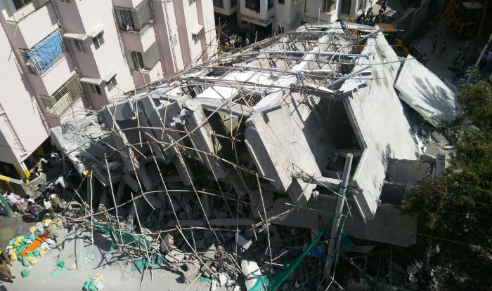 building collapses in Bangalore