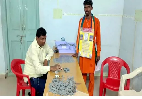 begger in karnataka election fight