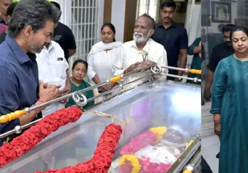 అధికార లాంఛనాలతో భారతీ రాజా అంత్యక్రియలు