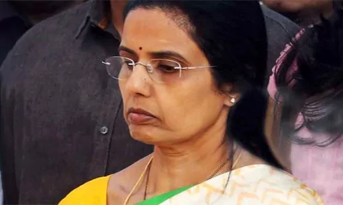 mp raghurama raju hot comments on ycp over bhuvaneshwari