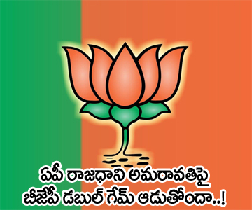 BJP Double Stand on AP Capital Amaravathi