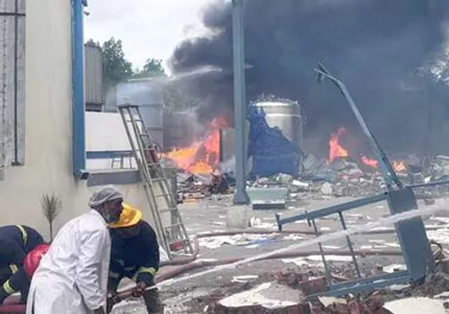 blast in chemical factory