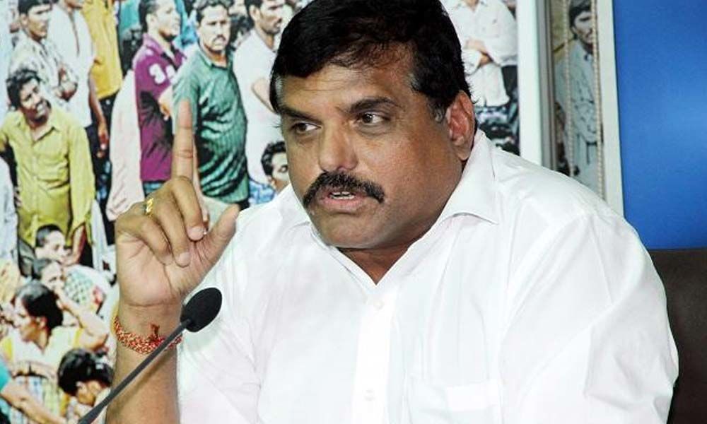 minister botsa satyanarayana writes letter to ramoji rao