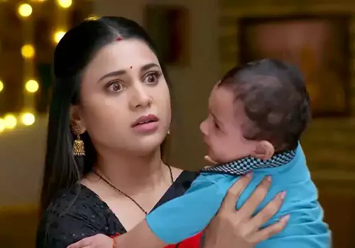 Brahmamudi : నట్టింట్లో ఏడుస్తున్న బాబు..  ఎవరో ఏంటో నిలదీయమన్న స్వప్న!