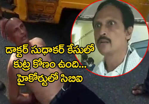 CBI Shocking Facts on Doctor Sudhakar Case Inquiry