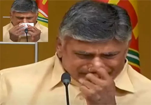 What happen in ap assembly regarding chandrababu and his wife