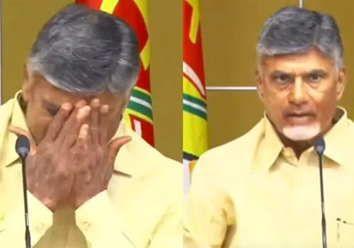 Power of Chandrababu tears