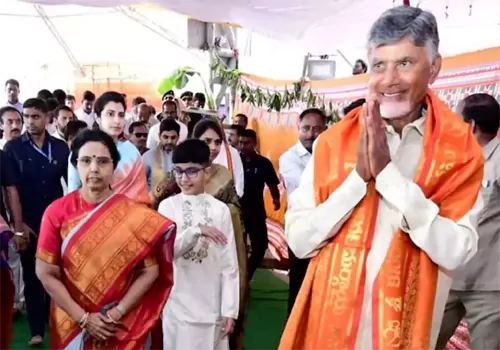 State in darkness during five years of YSRCP rule: Chandrababu during Ugadi celebrations