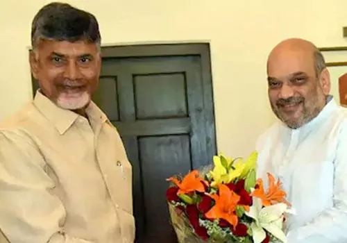 cbn meet union minister amitshah