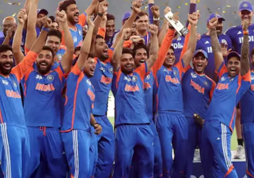 team india celebrates asia cup victory without trophy