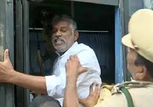 chevireddy bhaskarreddy in frustration